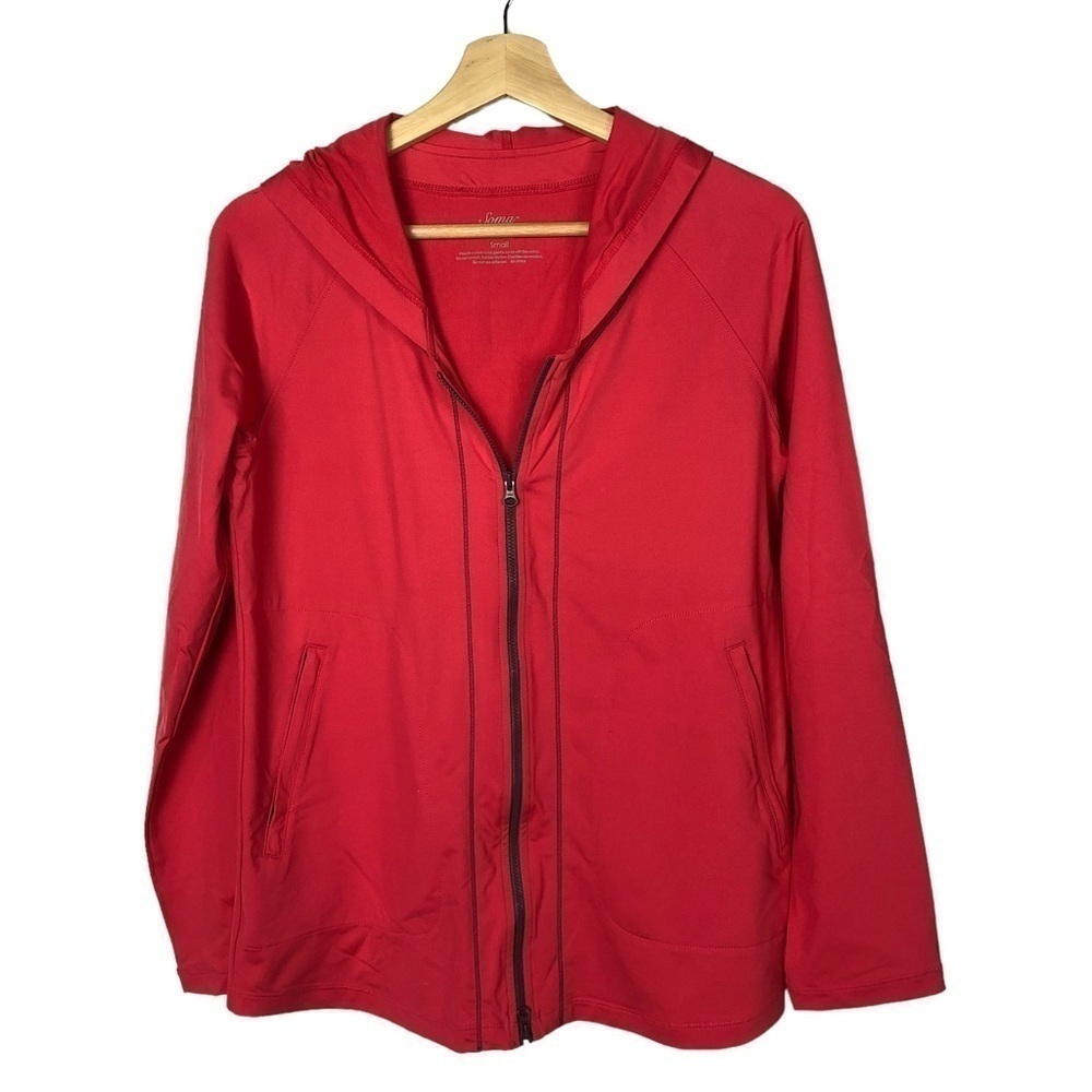 Soma Intimates‎ Hot Pink Full Zip Athletic Jacket S